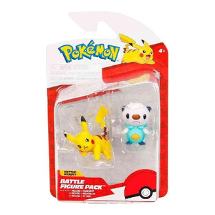 Pokemon Σετ με 2 Φιγούρες Μάχης First Partner Oshawott & Pikachu - PKW4068
