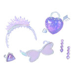 Kούκλα Raibow High Fashion Doll Creative Crystals Violet - 121404EUC