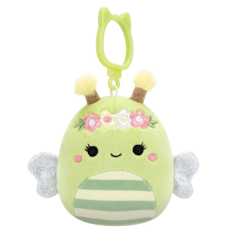 Squishmallows Λούτρινα Μπρελόκ 9Cm Sybil The Bee - SQCR00460