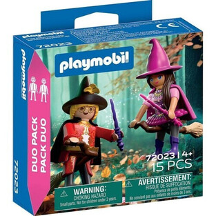 Playmobil Duopack Μάγος Και Μάγισσα - 72023- 4008789720238