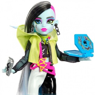 Monster High Skulltimate Secrets Neon Frights Κούκλα Frankie Stein - HNF79