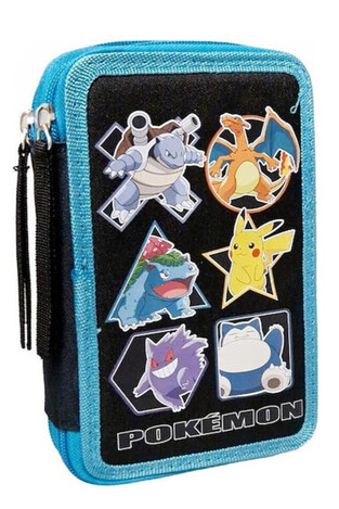 Graffiti Κασετίνα Διπλή Γεμάτη Pokemon - 253331