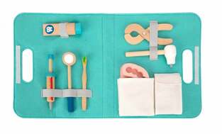 Tooky Toys Ξύλινο Σετ Οδοντίατρου - TH164