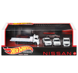 HW Premium - Nissan Skyline 4-Pack Diorama - HKC16