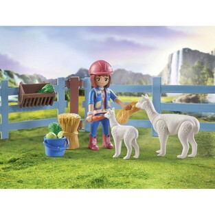 Playmobil Horses Of Waterfall Στάβλος Αλόγων Με Tην Amelia Kαι Tον Whisper - 71353