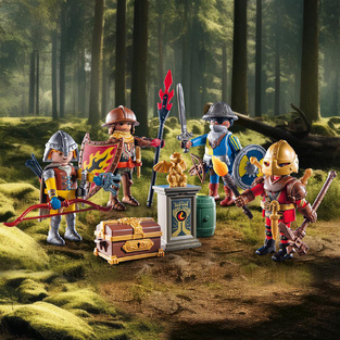 Playmobil Novelmore My Figures - Ιππότες Του Novelmore - 71487