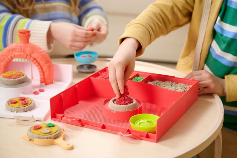 Kinetic Sand: Squish Pizza Set - 6072551