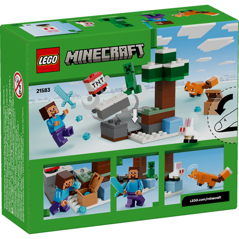 LEGO Minecraft Steve's Taiga Adventure - 21583