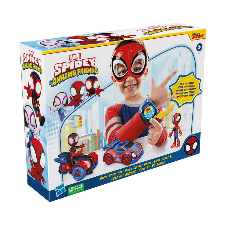 Spidey And His Amazing Friends Role Play Vehicle Bundle - F6691