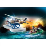 Playmobil Καταδίωξη Λαθρεμπόρου Από Αστυνομικό Υδροπλάνο - 70779