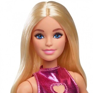 Barbie Fashionistas Doll #230 Mε Ξανθά Μαλλιά Kαι Φόρεμα Καρδιά- HYT88