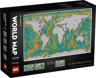LEGO Art World Map Παγκόσμιος Χάρτης - 31203