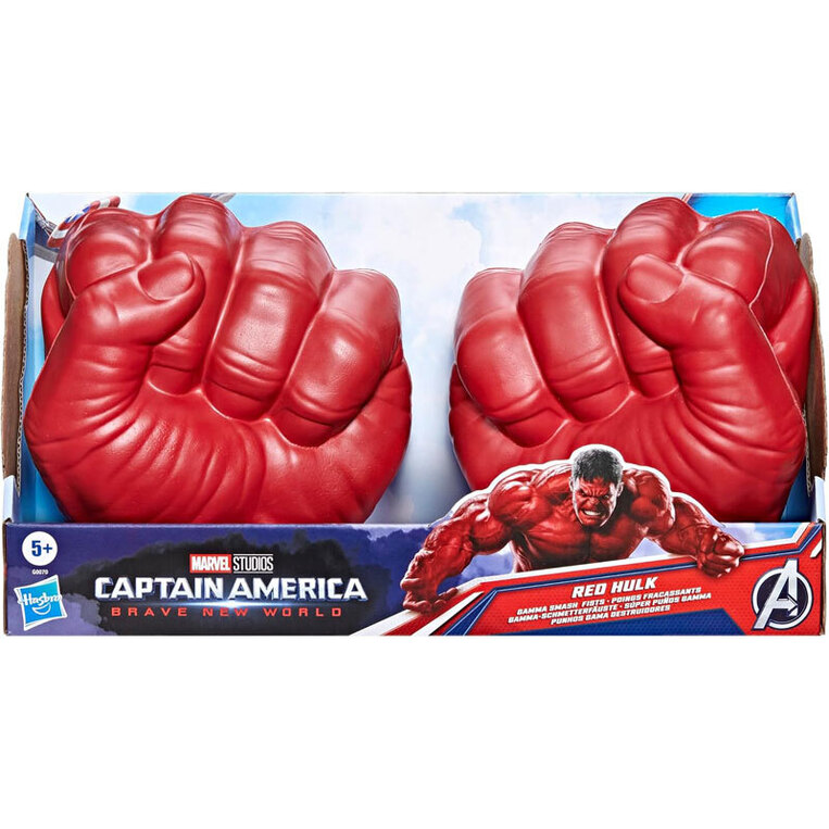 Marvel Hasbro Captain America: Brave New World Red Hulk Gamma Smash Fists - G0070
