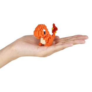 Bandai Nanoblock : Pokemon - Charmander Building Block Figure - NBPM002