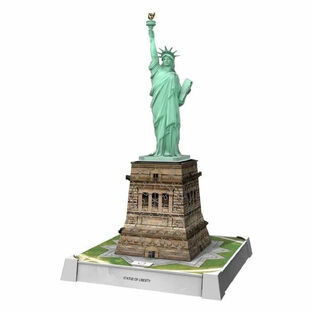 Ravensburger 3D Puzzle Led Statue of Liberty 128 Τμχ - 12008027