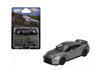 Mini GT Nissan GT-R Nismo R35 CRS Version Dark Metal Gray - MGT01089RHD