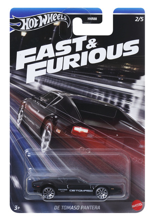 Hot Wheels Premium Fast And Furious De Tomaso Pantera - HRW52