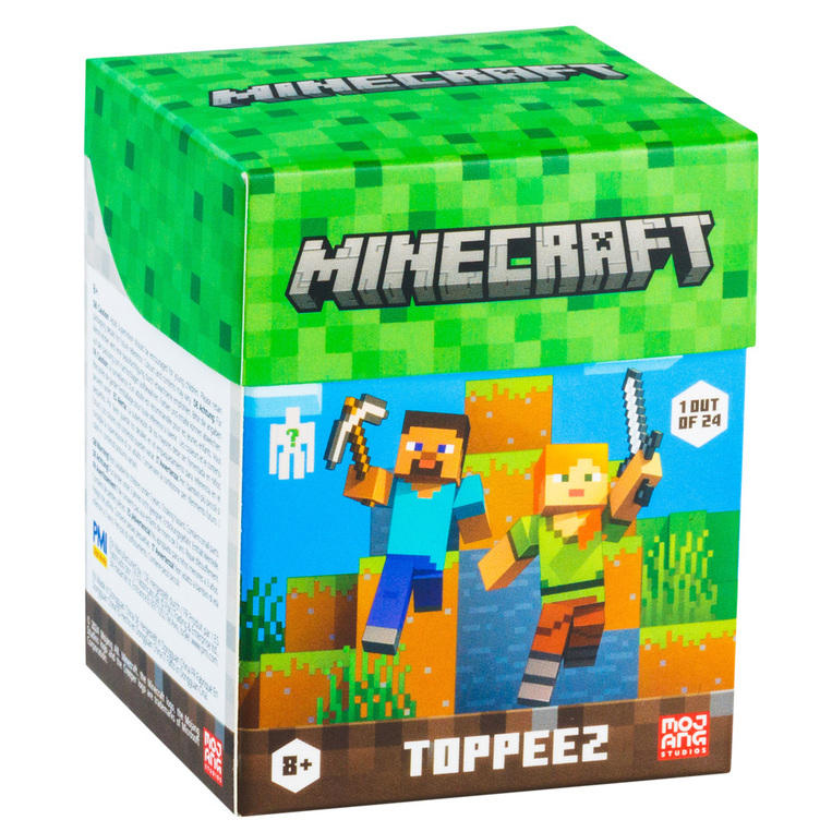 Minecraft Φιγούρα 3D Toppeez - 1Τμχ Έκπληξη - MNC08000