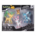 Pokemon Select Evolution Battle Figures Pack Eevee, Leafeon, Glaceon, Sylveon - PKW4224