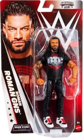 WWE Main Event Series Roman Reigns Action Figure - JHJ39