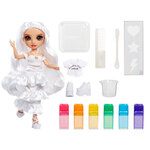 Kούκλα Raibow High Set Watercolor & Create Tie Dye (Καφέ Μάτια) - 507598EUC