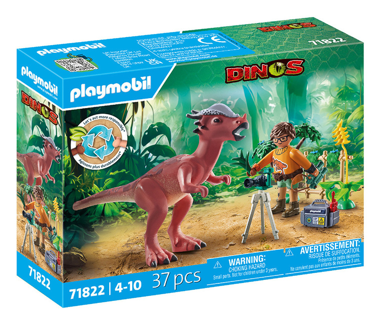 Playmobil Dinos Παλαιοντολόγος Και Στυγιμολώχ - 71822