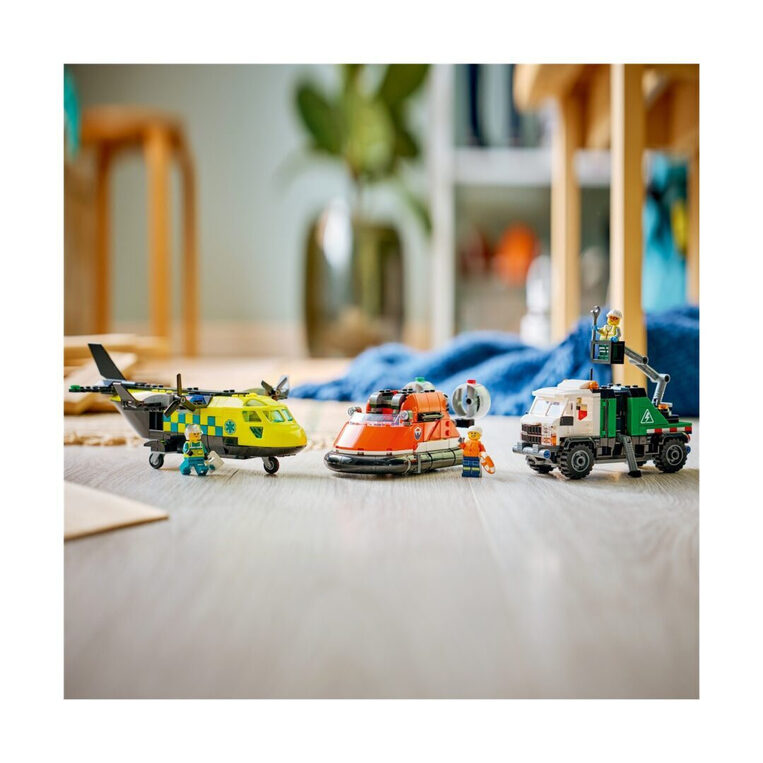 LEGO City Airplane, Service Truck & Hovercraft Remix - 60505