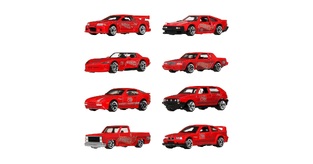 HW Αυτοκινητάκια Mattel 80th Anniversary σετ των 8 - JGK09