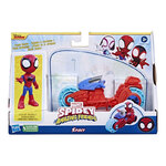 Spidey And His Amazing Friends Spidey 10cm With Motorcycle - F7459