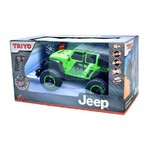 Τηλεκατευθυνόμενο Όχημα R/C Taiyo Jeep Wrangler Sahara Unlimited 2.4Ghz Πράσινο 1:16 - 160101C