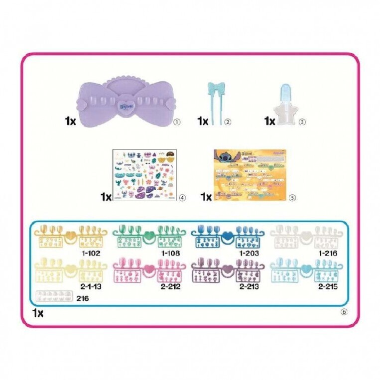 Aquabeads Disney Stitch Nail Designer Kit - AQB35121