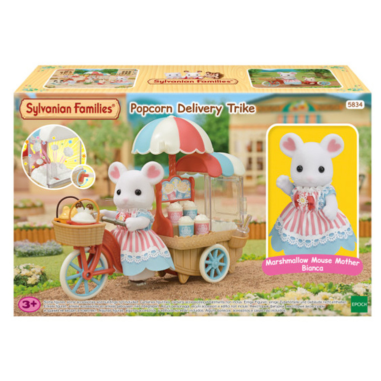 Sylvanian Families Popcorn Delivery Trike - SF5834