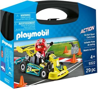Playmobil Βαλιτσάκι Go-Kart - 9322
