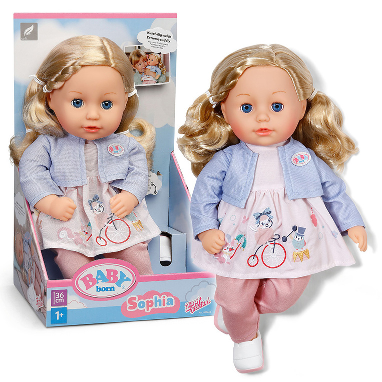 Baby Born Κούκλα Σοφία 36cm - 838662-116725
