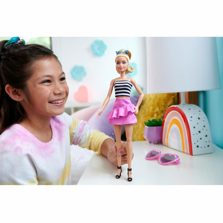 Barbie Fashionistas - Κούκλα Fashionista Black And White - HRH11
