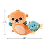 Fisher-Price Βίδρα Mε Κίνηση & Μαλακό Βιβλιαράκι - HXG96