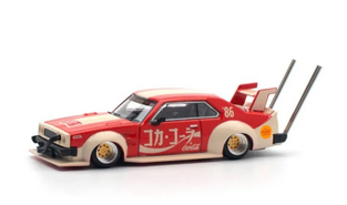 Pop Race Coca Cola Skyline Κaido Racer Bosozoku Style 1/64 PR64-135 - PR640135
