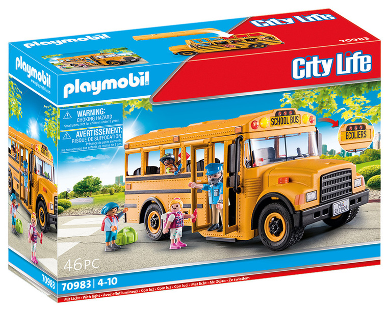 Playmobil City Life Σχολικό Λεωφορείο Με Μαθητές - 70983