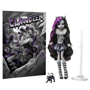 Monster High Reel Drama Clawdeen Wolf doll - HKN28