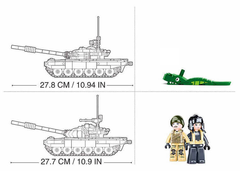 Sluban - T-72B3 Main Battle Tank 2in1 - M38-B1011