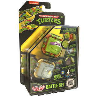 Battle Cubes Χελωνονιντζάκια Donatello Vs Rocksteady - BATC700NT-DR