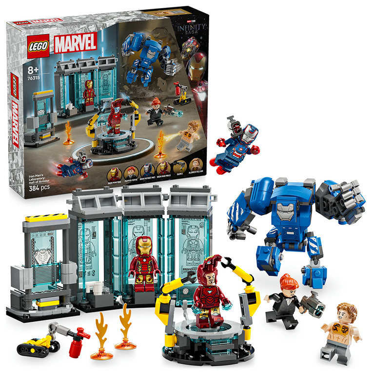LEGO Super Heroes Iron Man's Laboratory: Hall Of Armor - 76315