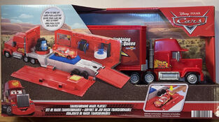 Disney Pixar Cars Transforming Mack Playset Νταλίκα Μακ Που Ανοίγει - HDC75