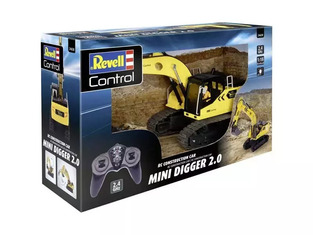 Revell RC Construction Vehicle Mini Digger 2.0 (scale: 1:18) - REVE24638