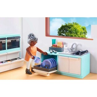 Playmobil My Life Μοντέρνα Κουζίνα Με Τραπεζαρία - 71608