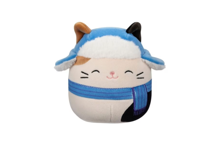 Squishmallows Xmas - Λούτρινo 13Εκ - Cam Η Γάτα - SQXM00590