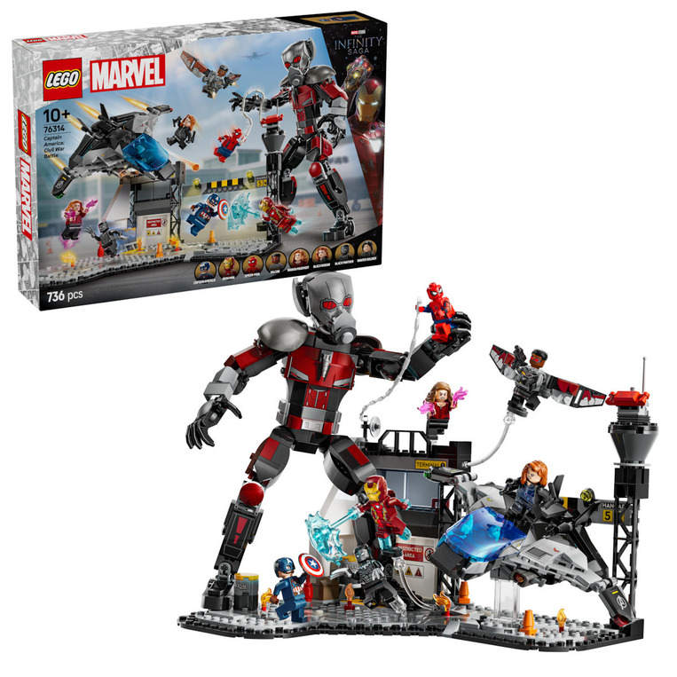 LEGO Marvel Captain America: Civil War Action Battle - 76314
