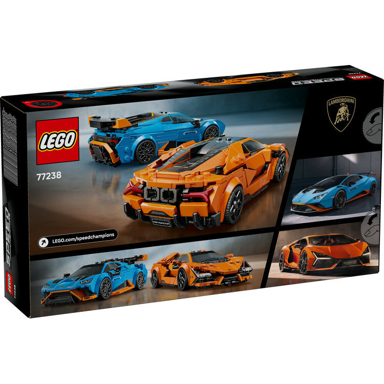 LEGO Speed Champions Lamborghini Revuelto & Huracán Sto - 77238