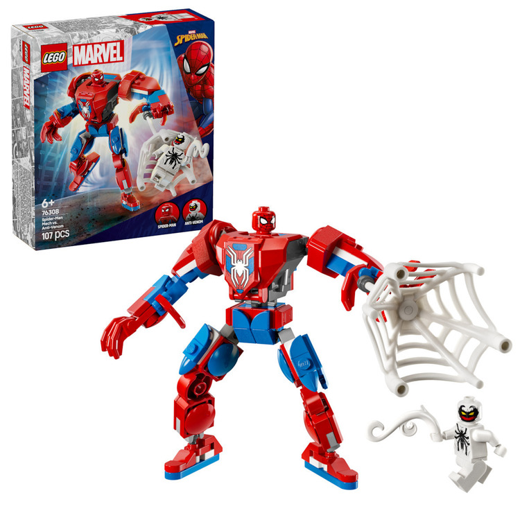 LEGO Marvel Super Heroes Spider-Man Mech Vs. Anti-Venom - 76308