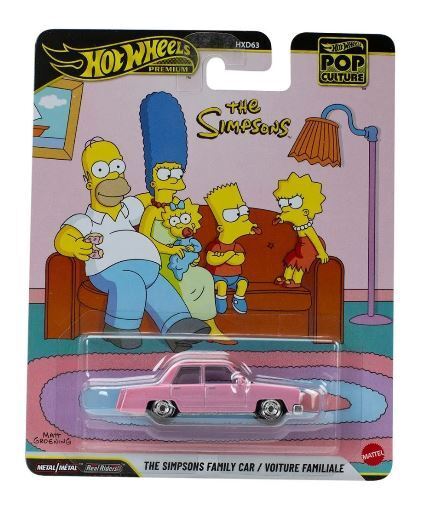 HW Premium The Simpsons Family Car - JHX09